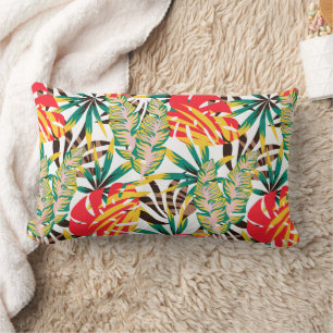 Bright Tropical Pattern Lendenkissen