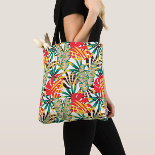 Bright Tropical Pattern Tasche