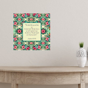 Bright Tropics Segen Poster