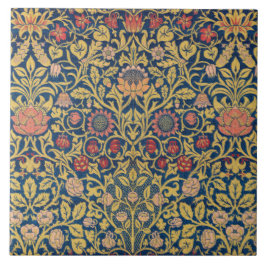 Bright Violet und Columbine (von William Morris) Fliese