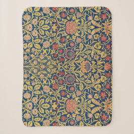 Bright Violet und Columbine (von William Morris) Sherpadecke