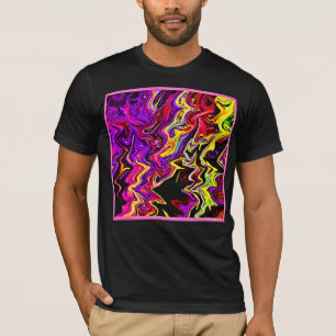 Bright Vivid Radiance Muster T-Shirt