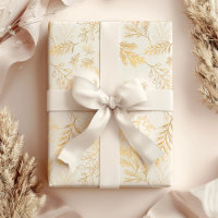 Bright & Whimsical Rustic Gold Winter Botanicals