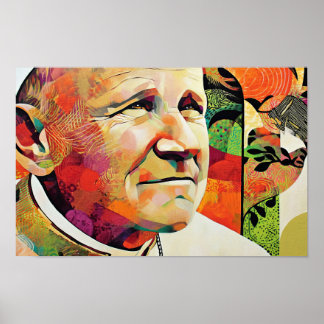 Bright Witness of Saint John Paul II Poster