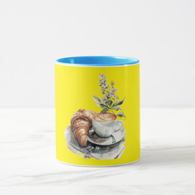 Bright Yellow Coffee Mug (Centre)