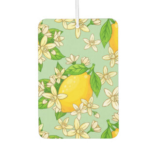 bright yellow lemons autolufterfrischer