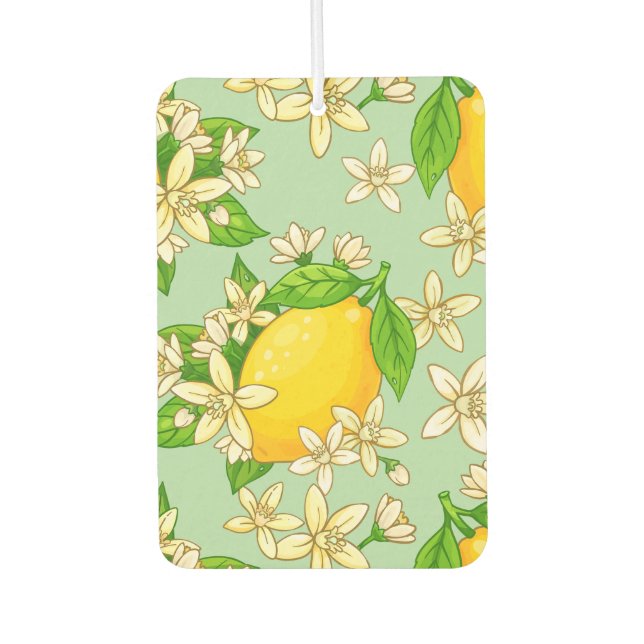 bright yellow lemons autolufterfrischer (Vorderseite)