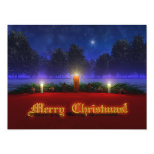 Brighter Visionen Weihnachts-Foto drucken Fotodruck