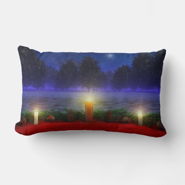 Brighter Visionen Weihnachtskissen Lendenkissen (Vorderseite)