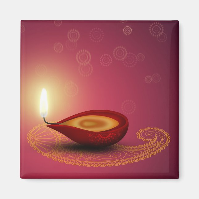 Brightful Diwali - Magnet (Vorne)