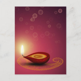 Brightful Diwali - Postkarte