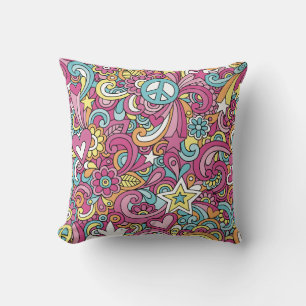 BrightHippie Pattern Throw Kissen