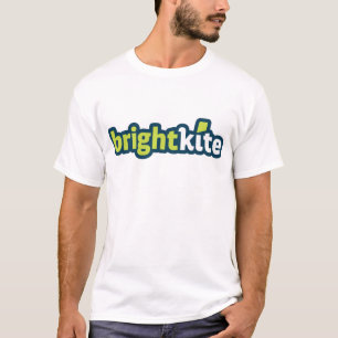 Brightkite.com-Logo-Shirt - nur Logo T-Shirt