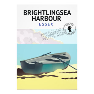 Brightlingsea Hafen Essex Fotodruck