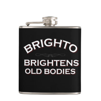 BRIGHTO WHISKY-FLASCHE FLACHMANN