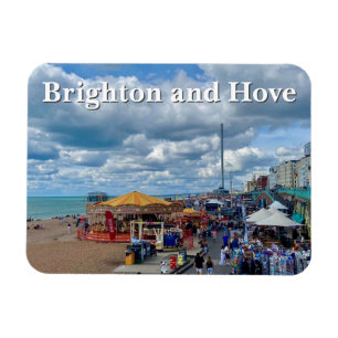Brighton and Hove Seafront Foto Magnet