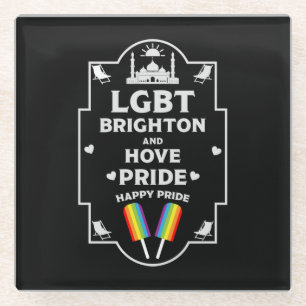 Brighton and Hove stolz Glasuntersetzer