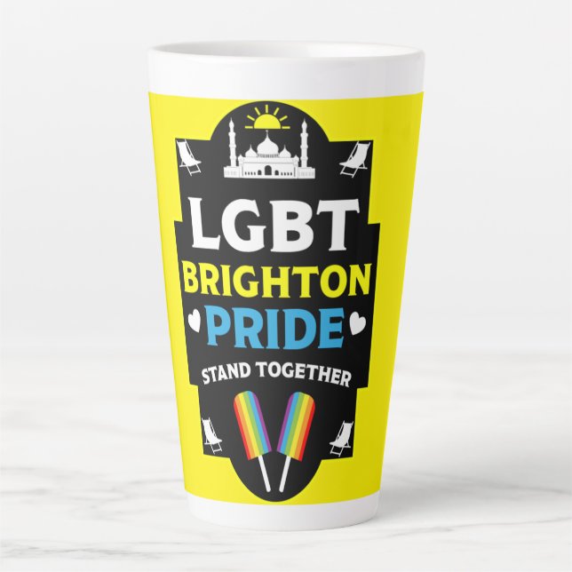Brighton and Hove stolz Milchtasse (Vorderseite)