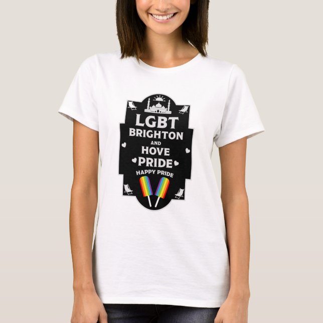 Brighton and Hove stolz T-Shirt (Vorderseite)