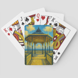 Brighton Bandstand Glow - Seaside Pavilion Spielkarten