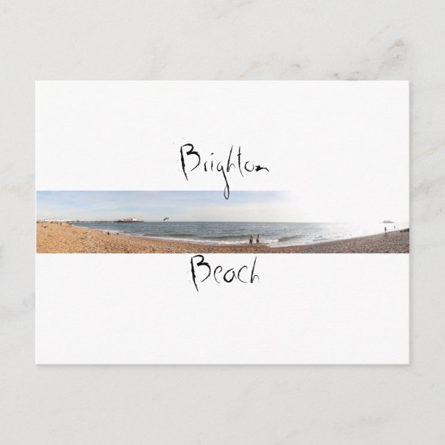 Brighton Beach Postkarte (Vorderseite)