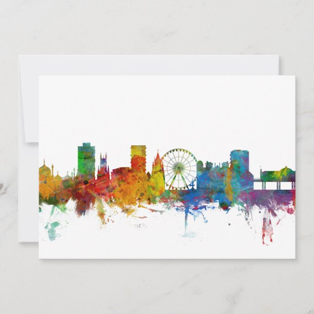 Brighton England Skyline (Vorderseite)