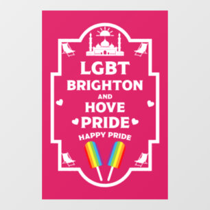 Brighton Gay Pride Fensteraufkleber