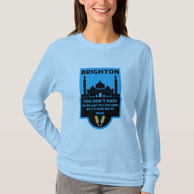 Brighton Gay Pride T-Shirt (Vorderseite)