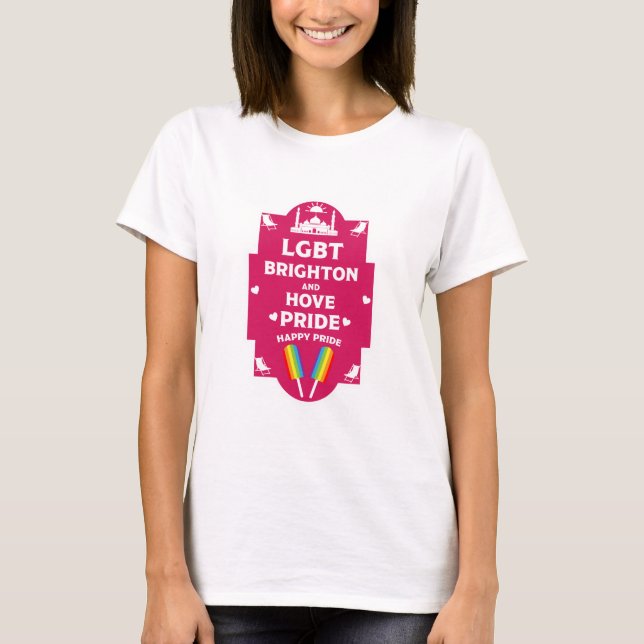 Brighton Gay Pride T-Shirt (Vorderseite)
