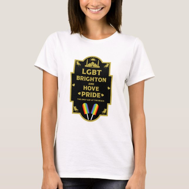 Brighton Gay Pride T-Shirt (Vorderseite)