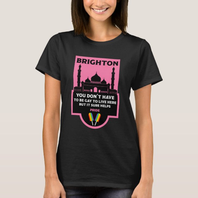 Brighton Gay Pride T-Shirt (Vorderseite)