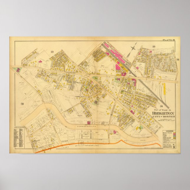 Brighton, Massachusettes 5 Poster (Vorne)