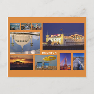 Brighton Multi-Image Postkarte