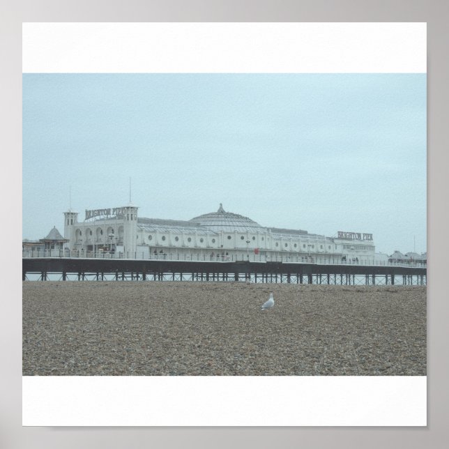 Brighton Palace Pier Original Foto Poster (Vorne)