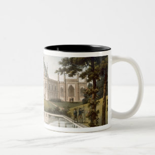 Brighton-Pavillon: Vorgeschlagene Ansicht des Zweifarbige Tasse