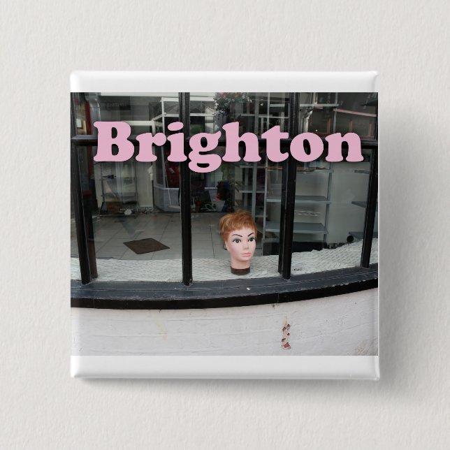 Brighton - Phantastisch! Button (Vorderseite)