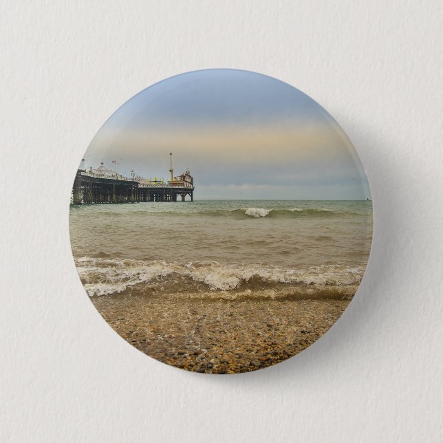 Brighton Pier Button (Vorderseite)
