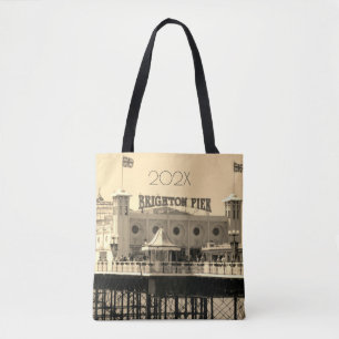 Brighton Pier ENGLAND Jahr Reise Tasche