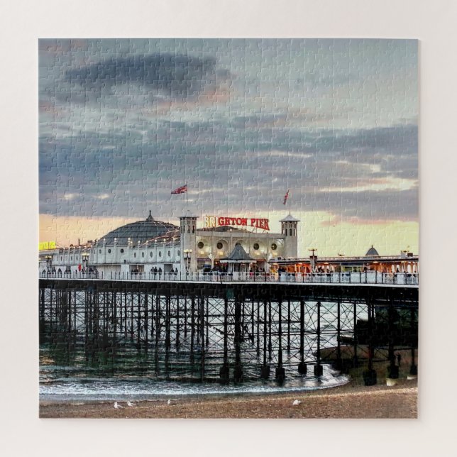 Brighton Pier Sunset (Vertikal)