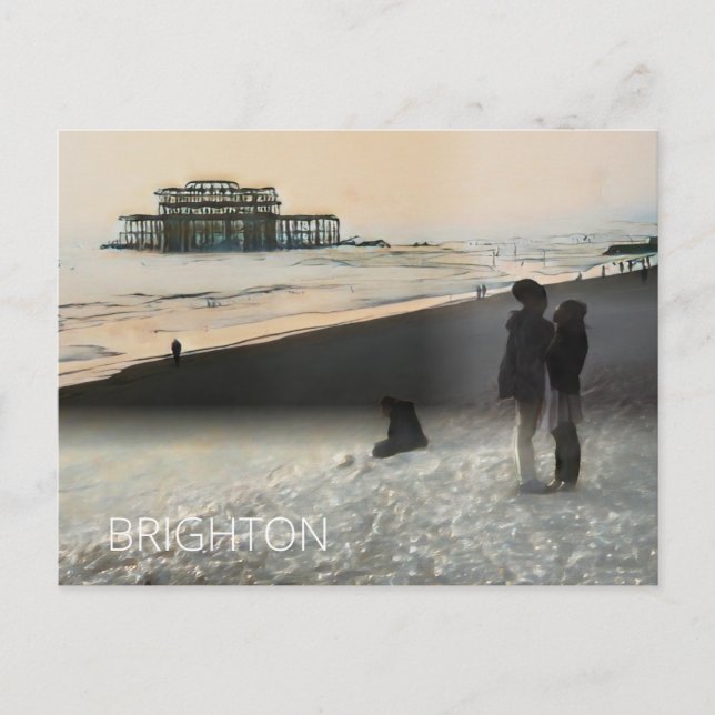 Brighton Postkarte (Vorderseite)