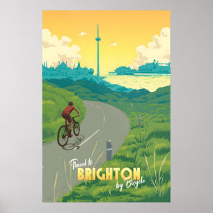 Brighton Radreise Plakat
