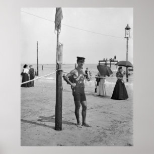Brighton-Strand-Leibwächter, frühe 1900s Poster