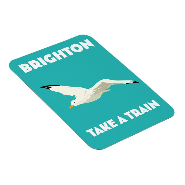 Brighton "Take a Train" Magnet (Rechte Seite)