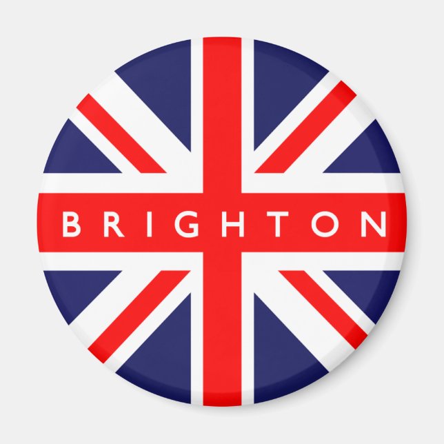 Brighton UK Flag Magnet (Vorne)