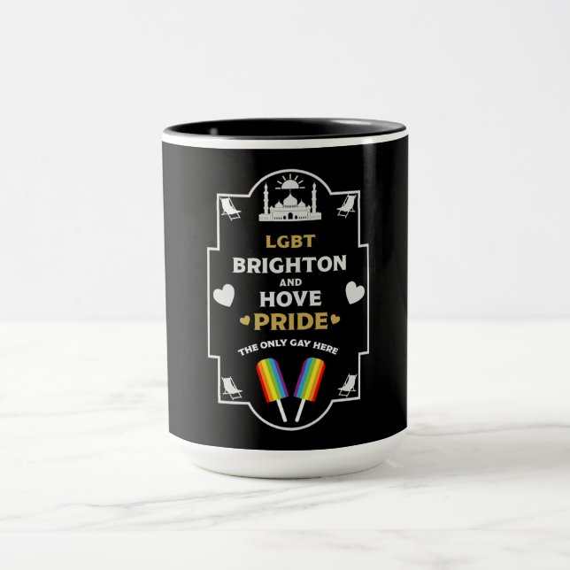 Brighton und Hove Pride Tasse (Zentrum)