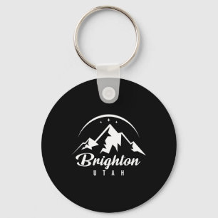 Brighton Utah Skigebiet Snowboarden Schlüsselanhänger