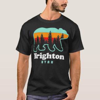 Brighton Utah Town Summer Bear Skiurlaub T-Shirt