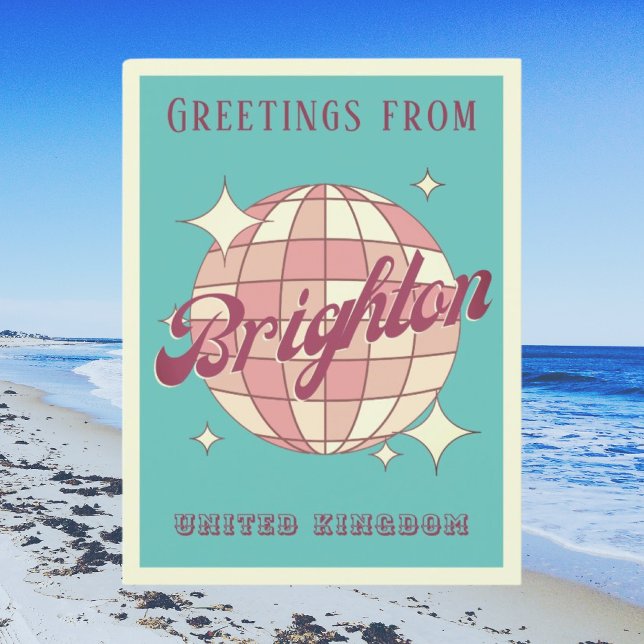 Brighton Vereinigtes Königreich - Urlaub Postcard Postkarte (Von Creator hochgeladen)