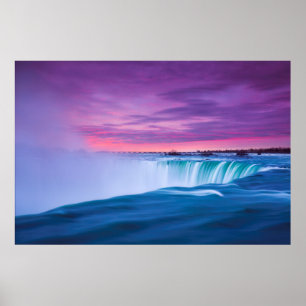 Brights bei Niagara Falls Poster