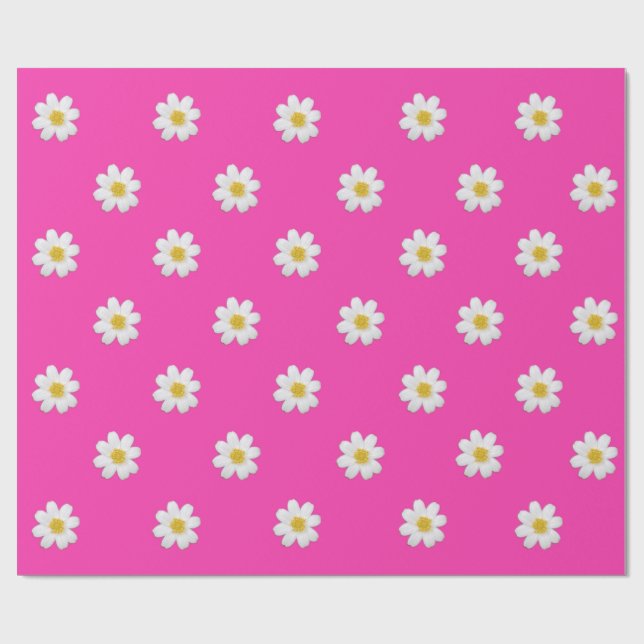 Brights Daisy Wrapping Paper Geschenkpapier (Flach)
